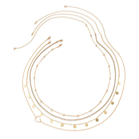 Boho Multilayer Shiny Waist Chain