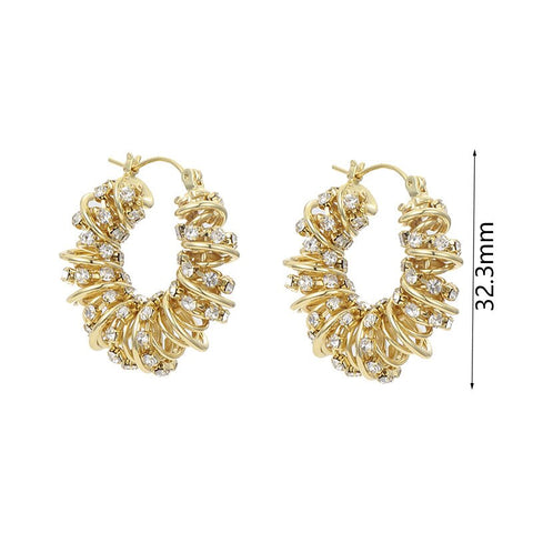 Luxury Chunky Hoop Earrings