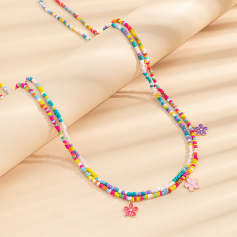 Colourful Beaded Waist Chain