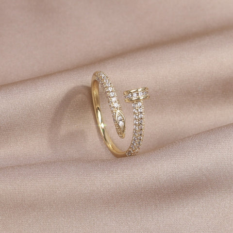 Gold Cuff Ring