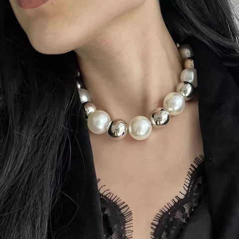 Chunky Pearl Necklace