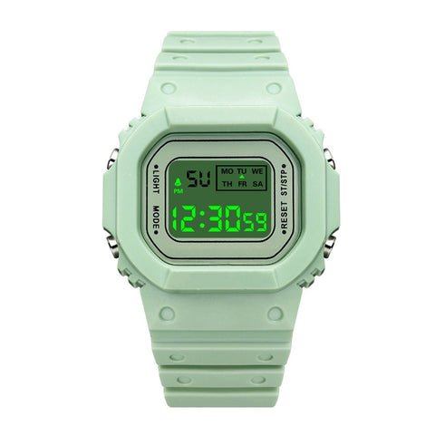 Transparent & Silicon Digital Watch