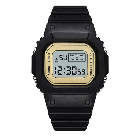 Transparent & Silicon Digital Watch