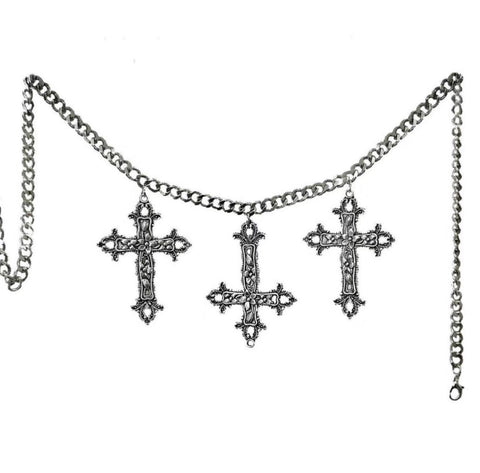 Heavy Cross Waist Chain