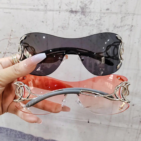 Rimless Snake Shades