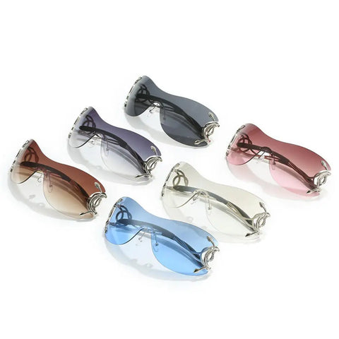 Rimless Snake Shades