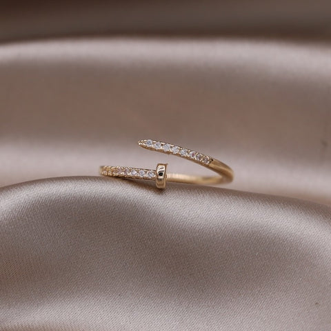 Gold Cuff Ring