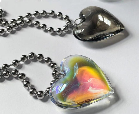 Bubble Heart Necklace