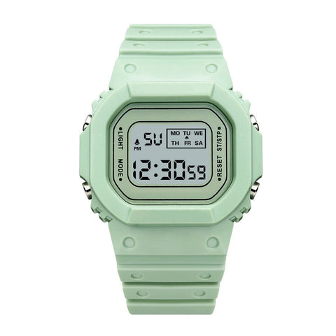 Transparent & Silicon Digital Watch