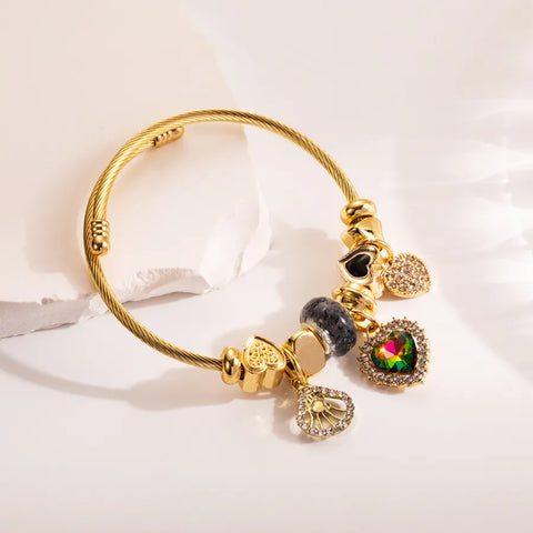 Butterfly Bangle Bracelet