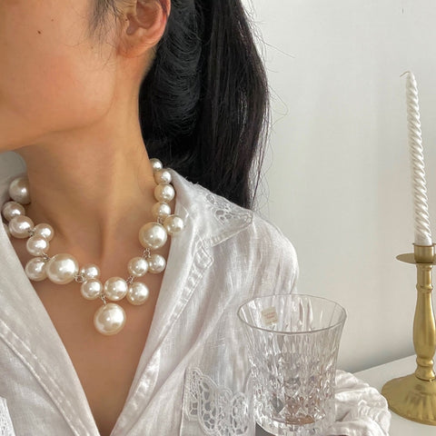 Chunky Pearl Necklace