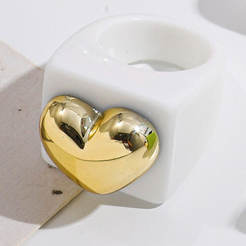 Harajuku Heart Ring