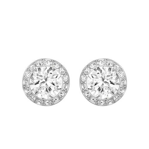 Crystal Round Earrings