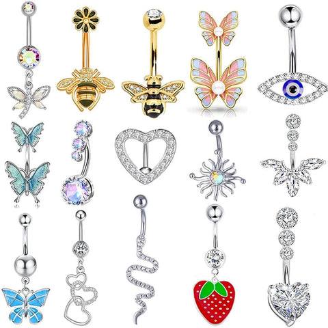 Dangle Belly Button Rings