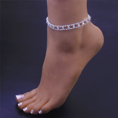 Rhinestone Anklet