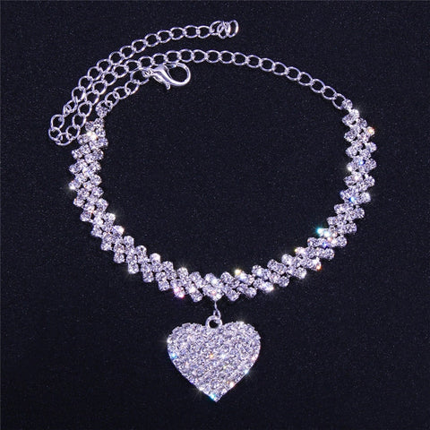 Rhinestone Anklet