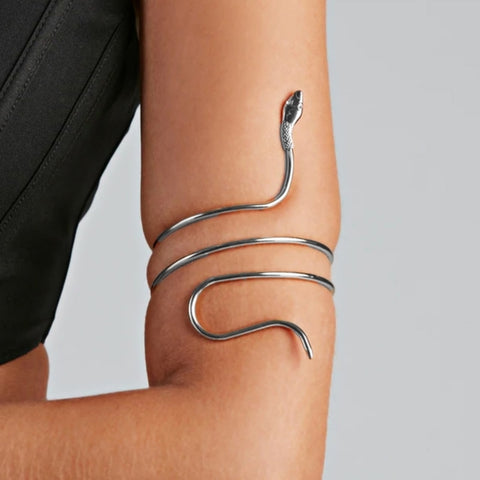 Spiral Snake Arm Cuff