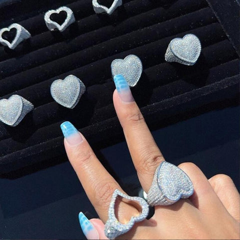 Hollow Heart Ring