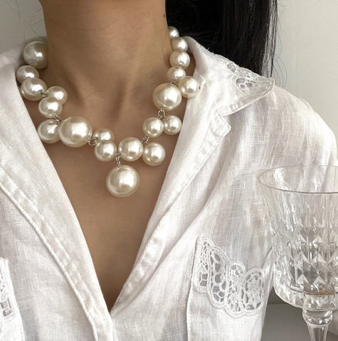 Chunky Pearl Necklace