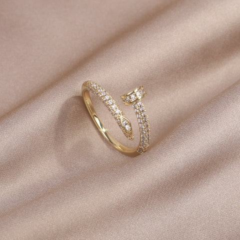 Gold Cuff Ring