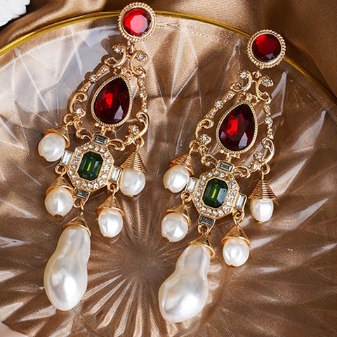 Luxury Pearl Chunky Earrings